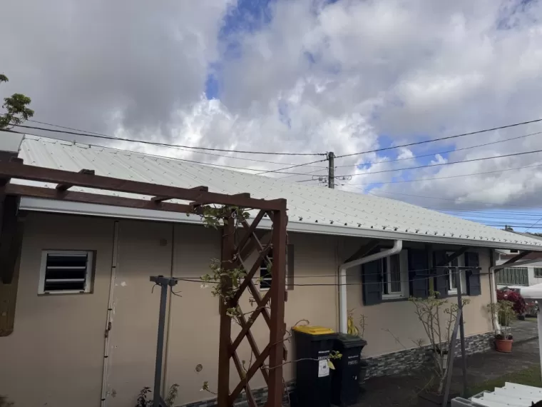 Réalisation d'une sur-toiture ventilés au Tampon, Le Tampon, GB Rénovation Toiture 974