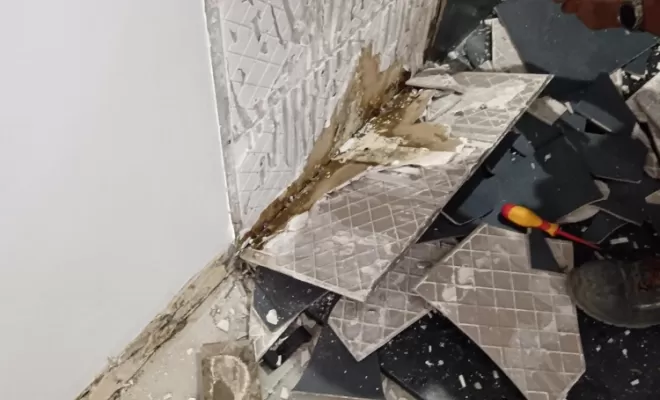 Rénovation d'une salle de bain avec toilette à Saint-Pierre, Le Tampon, GB Rénovation Toiture 974