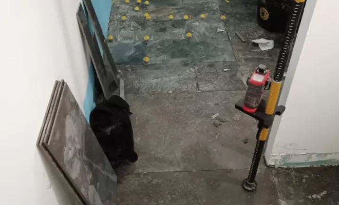 Rénovation d'une salle de bain avec toilette à Saint-Pierre, Le Tampon, GB Rénovation Toiture 974