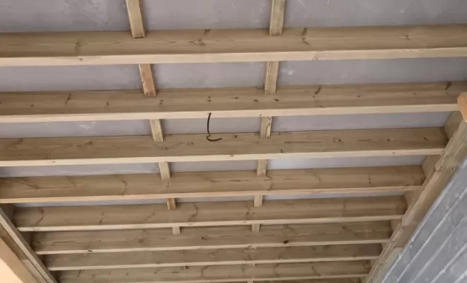 Réalisation d'un plafond terrasse d'une maison à Petite-Île, Le Tampon, GB Rénovation Toiture 974
