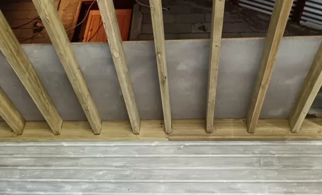 Réalisation d'un plafond terrasse d'une maison à Petite-Île, Le Tampon, GB Rénovation Toiture 974