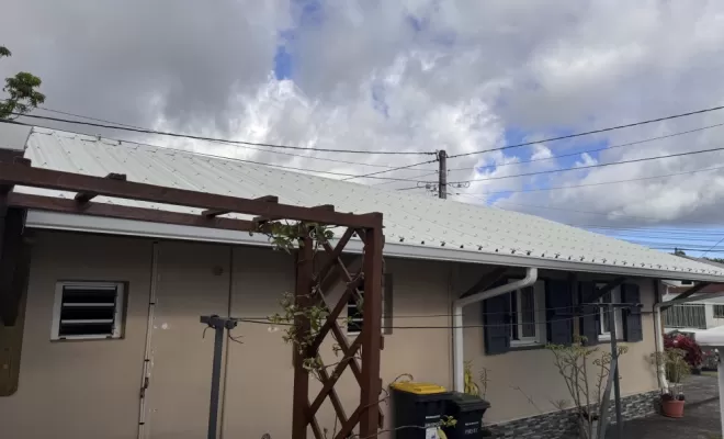 Réalisation d'une sur-toiture ventilés au Tampon, Le Tampon, GB Rénovation Toiture 974